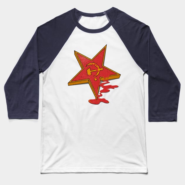 Hammer & Sickle 01 Baseball T-Shirt by Tee Architect